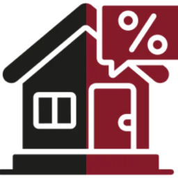 House icon with percentage symbol